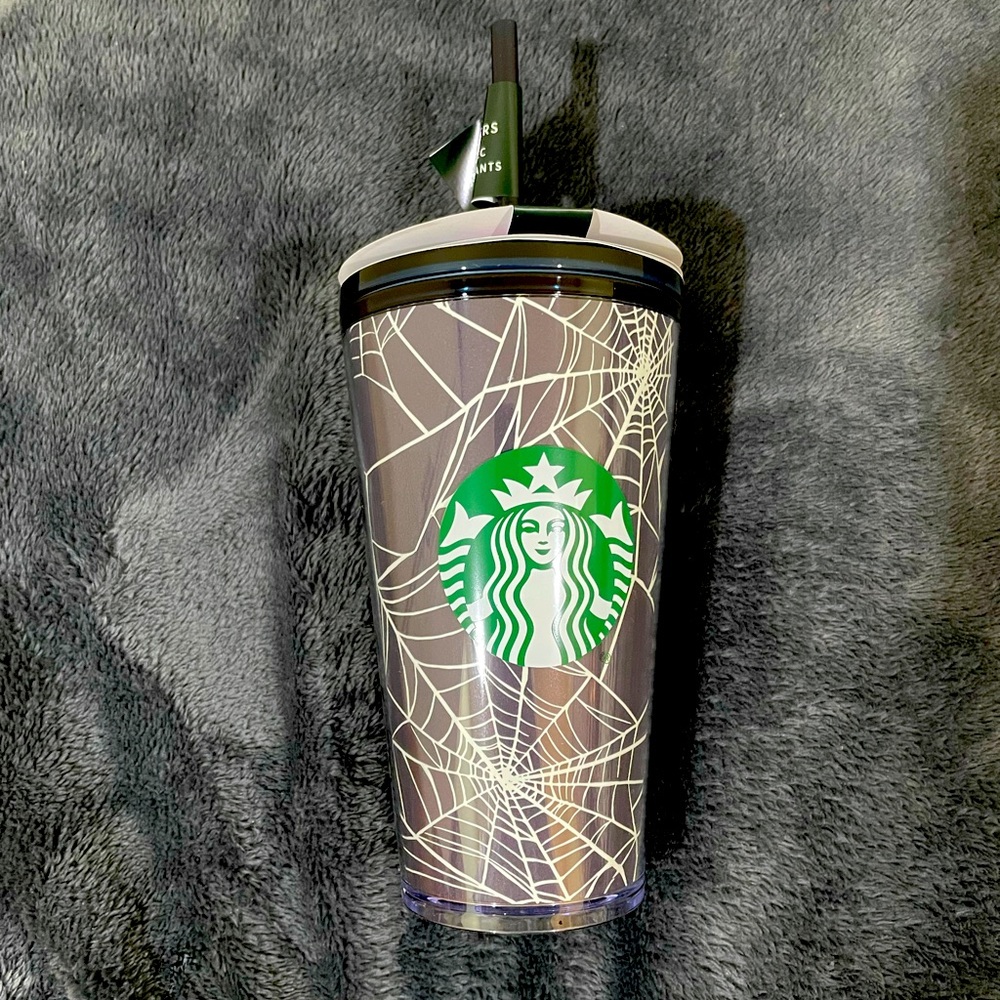 Starbucks Halloween Spider Web Cup in Grande
